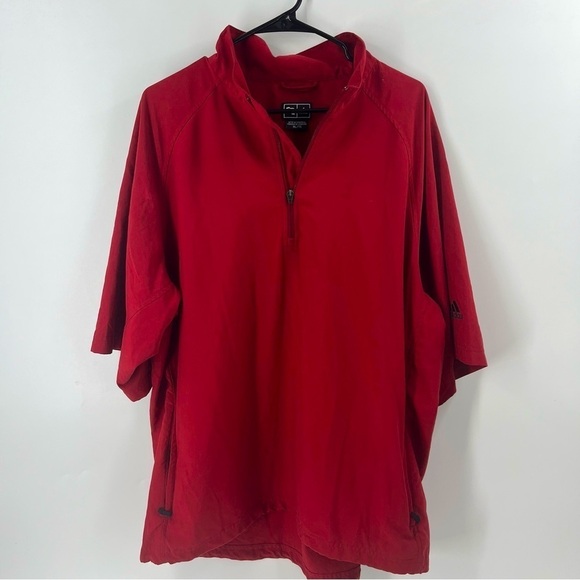 Adidas Climaproof 1/4 Zip ShortSleeve Pullover - Picture 1 of 8